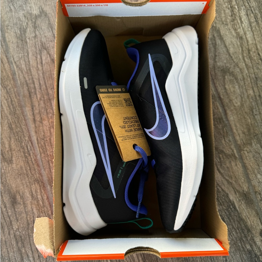 Brand New Nike Women’s Downshifter 12 “Black Lapis” Running Shoes DD9294 003 - Picture 7 of 8